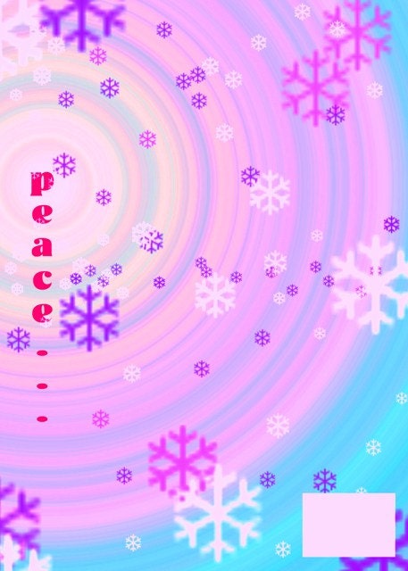 5 "Peace" set of Holiday Digital Downloads