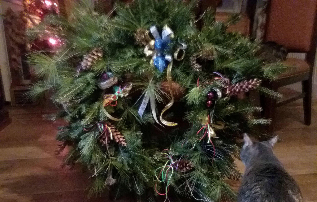 Handmade Vermont Greens Wreath, Natural Grapevine, Bittersweet, Red Dogwood (etsy image id: 6448090921)